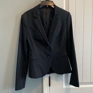Express pinstripe suit jacket size 4